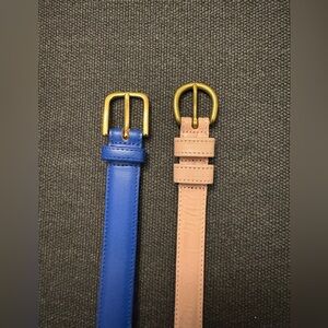 American Apparel Leather Belts